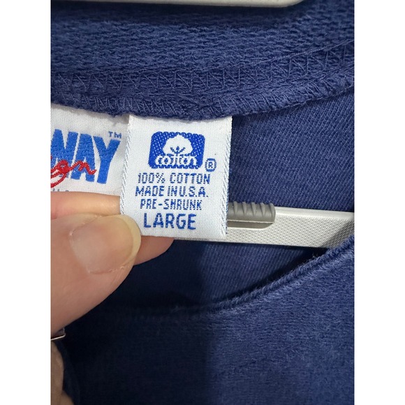 Vtg
ONE WAY DESIGN Navy Button Up Long Sleeve Knit Cardigan Top Women's
Large - Picture 3 of 8